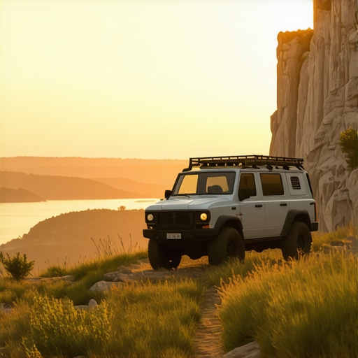 Kombi na litici iznad Dunava kod Đerdapa