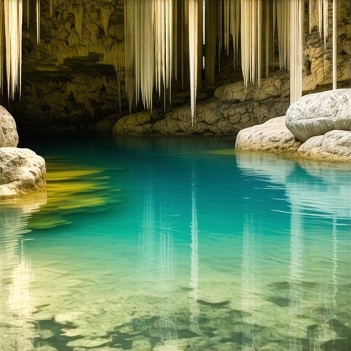 Bigrene kade u Stopićevoj pećini sa nivoom vode u 2026. godini