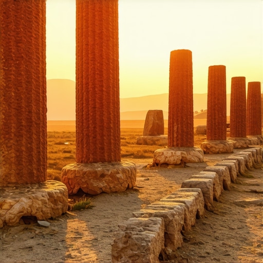 Kamene figure Đavolje Varoši osvetljene jutarnjim suncem bez gužve