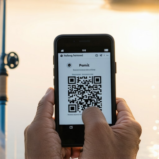 Digitalna ribolovna dozvola 2026 Digitalni sertifikat za ribolov na pametnom telefonu na obali reke