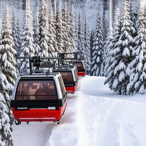 Gondola koja povezuje Brzeće sa vrhom Kopaonika tokom zime 2026