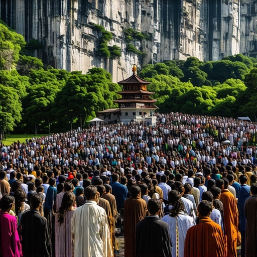 Gužva ispred manastira Tumane 2026 Redovi ljudi ispred manastira Tumane u proleće 2026. godine