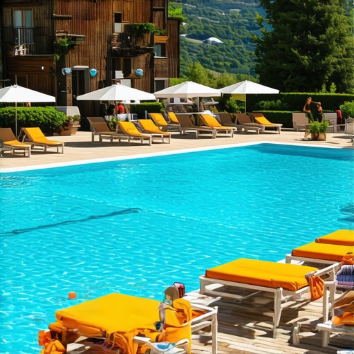 Realna slika gužve na bazenu etno sela tokom letnje sezone 2026