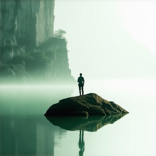 Jezero Rovni - Ribolovački raj u kanjonu Pogled na jezero Rovni i ribolovačke pozicije u zoru