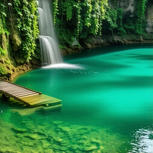 Krupajsko vrelo tirkizni izvor priroda Tirkizna voda Krupajskog vrela u podnožju planine Beljanice