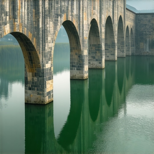 Most Mehmed-paše Sokolovića u magli Legendarna ćuprija na Drini u Višegradu tokom jutarnje magle