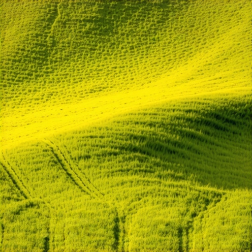 Nadrealni pejzaž Zagajičkih brda u smiraj dana Pogled na zelena brda Deliblatske peščare pod kasnim popodnevnim suncem