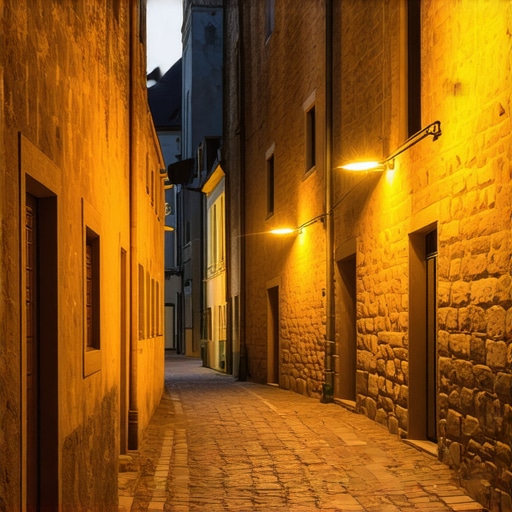 Stara kaldrma i barokne zgrade u podgrađu Petrovaradinske tvrđave bez gužve