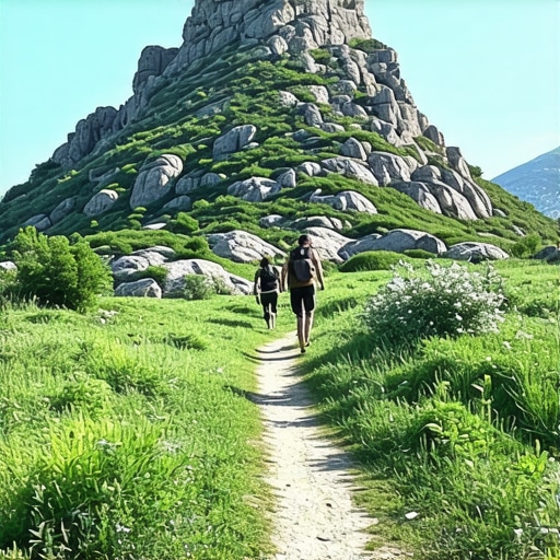 Put ka vrhu Šiljak na planini Rtanj južna staza