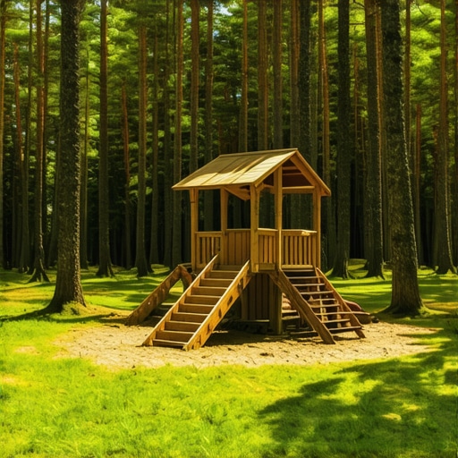 Gusta borova šuma sa dečjim igralištem u Sokobanji pruža spas od vrućine