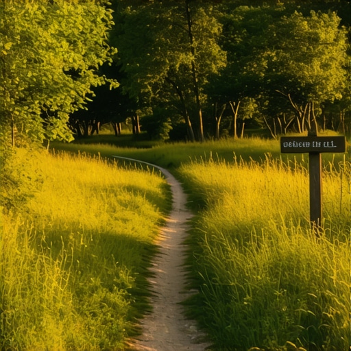 Šumska staza u Sremčici u sumrak, mirna alternativa beogradskoj gužvi.