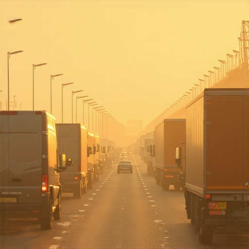 Kolona vozila na granici Mađarske i Srbije, realan prikaz putnih troškova za Bavarsku.