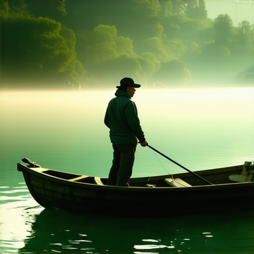 Ribolov na Drini u cik zore 2026 Ribolovac u čamcu na reci Drini prekrivenoj maglom