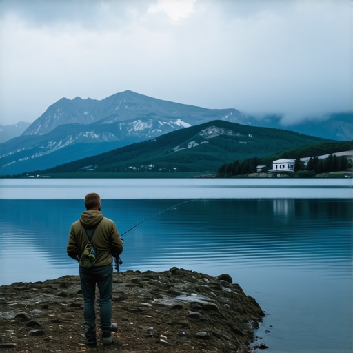 Ribolov na jezeru Rovni 2026 Pogled na jezero Rovni i obalu pogodnu za ribolov