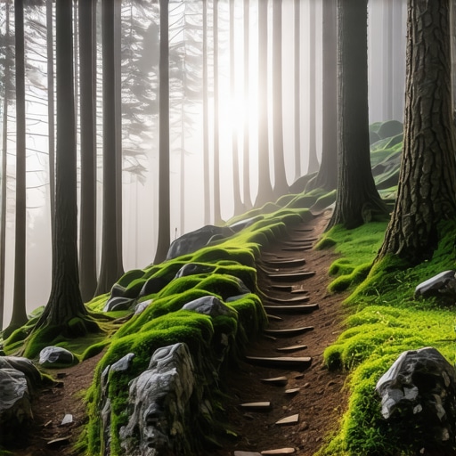 Skrivene staze Kopaonika 2026 Pešačka ruta kroz gustu četinarsku šumu na Kopaoniku bez tragova urbanizacije