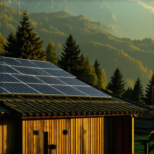 Moderna solarna instalacija na tradicionalnoj brvnari u planinskom predelu Srbije