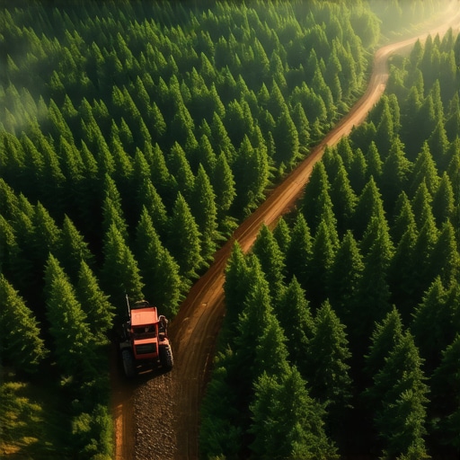 Sremčica divlja strana Beograda 2026 Pogled na Lipovačku šumu i rubne delove Sremčice sa neasfaltiranim putevima i gustom vegetacijom.