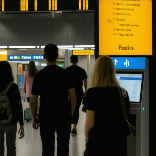 Taxi Info pult na aerodromu Beograd Šalter za taksi vaučere na aerodromu Nikola Tesla u Beogradu