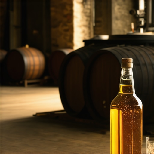 Stari rakijski podrum sa hrastovim buradima i bakarnim kazanom