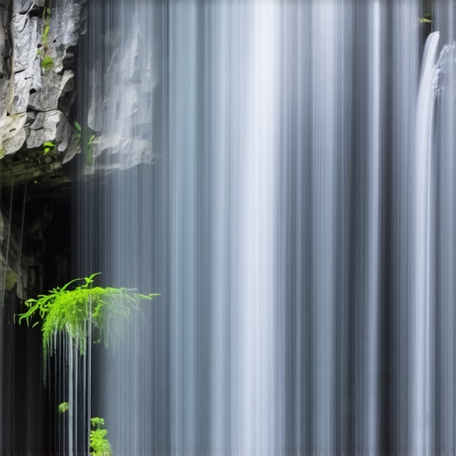 Moćni vodopad Skakavac na planini Tari u proleće