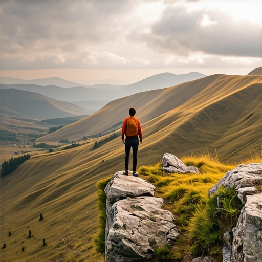 Pogled sa vrha Čigota na netaknutu prirodu Zlatibora bez zgrada