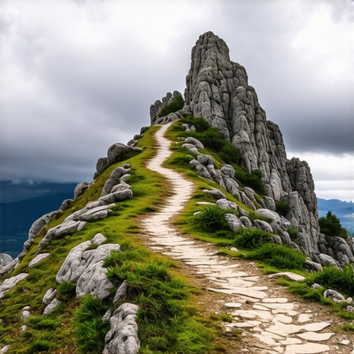 Strmi uspon na vrh Ostrovica sa pogledom na šumadijske predele