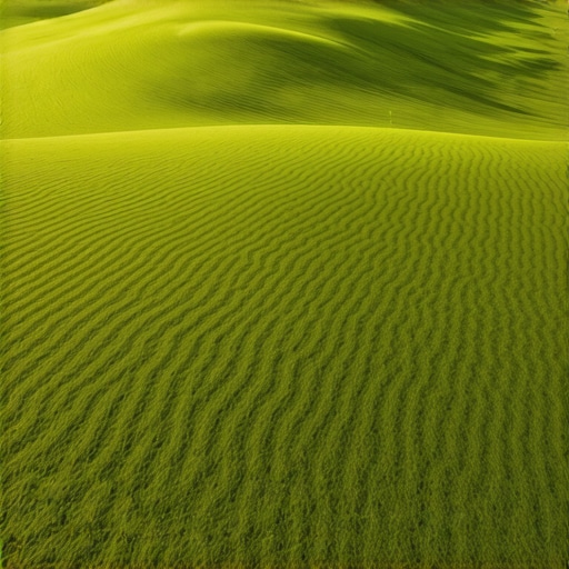 Zagajicka brda Deliblatska pescara summer 2026 Panoramic view of the rolling sand dunes of Zagajicka brda in Serbia