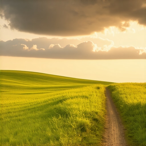 The rolling green hills of Zagajička brda in Deliblatska peščara