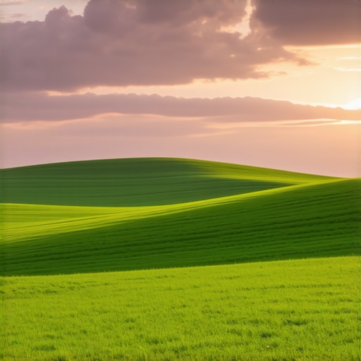 Panoramski pogled na zelena brda Deliblatske peščare u Srbiji