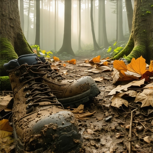 Autentična šumska staza na Bukulji Blatnjave planinarske cipele na strmoj stazi kroz bukovu šumu Bukulje.