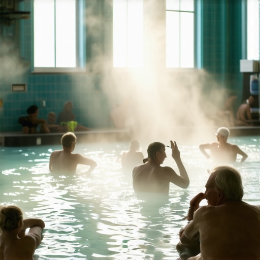 Autentični javni bazen u Vrdniku Stari termalni bazen sa tirkiznim pločicama i parom