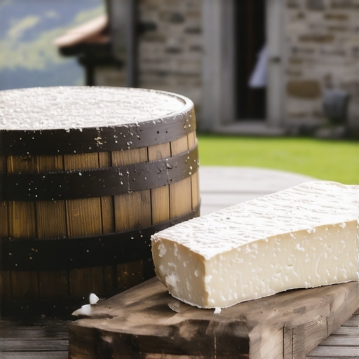 Close-up of traditional Sjenica cheese and beef sudžuk on Pešter plateau