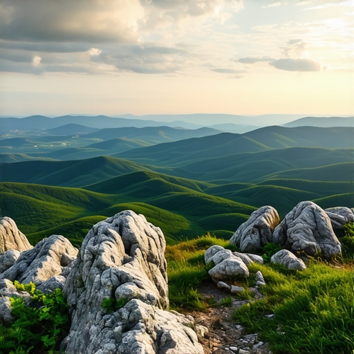 Bobija vidikovac Oštrikovac Pogled sa vidikovca Oštrikovac na planini Bobija u Srbiji
