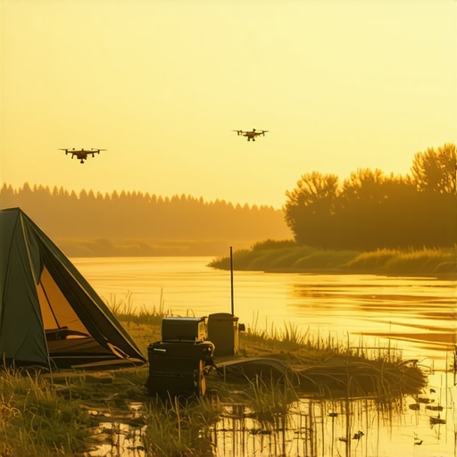 Kampovanje na Tisi 2026 Šator i oprema za pecanje na obali reke Tise tokom zalaska sunca