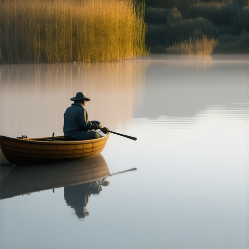 Mirno jutro na Srebrnom jezeru 2026 Srebrno jezero u rano jutro bez turista sa pecarošem u čamcu