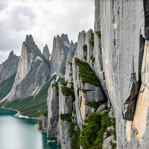 Pogled sa vrha Maglić na Trnovačko jezero u Bosni i Hercegovini