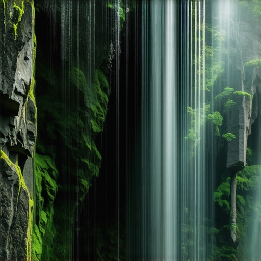 Jedinstvena stena vodopada Prskalo okružena gustom šumom i mahovinom