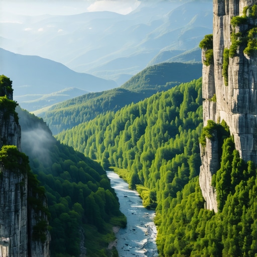 Autentičan pogled na kanjon reke Drine sa Tare bez gužve
