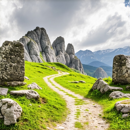 Planina Grmeč i spomenik na Korčanici