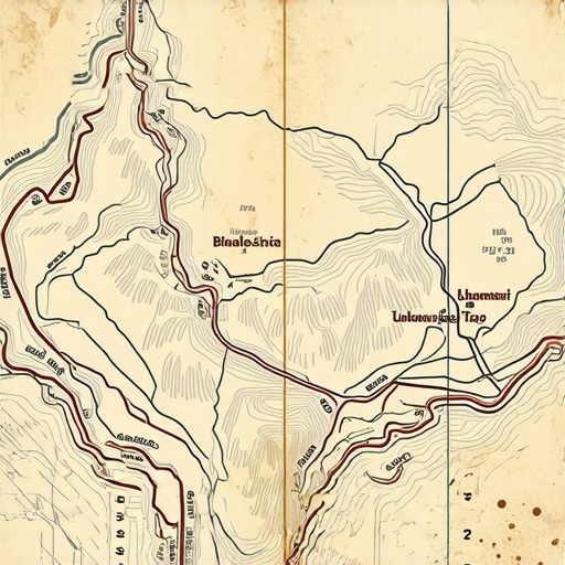 Detaljna mapa planinarskih staza na Bjelašnici koja zaobilazi gradilišta i vodi ka Lukomiru