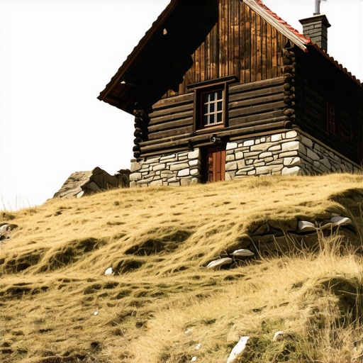 Suvi seoski smeštaj na grebenu planine Rudnik Seosko domaćinstvo na planini Rudnik bez vlage sa kamenim temeljom