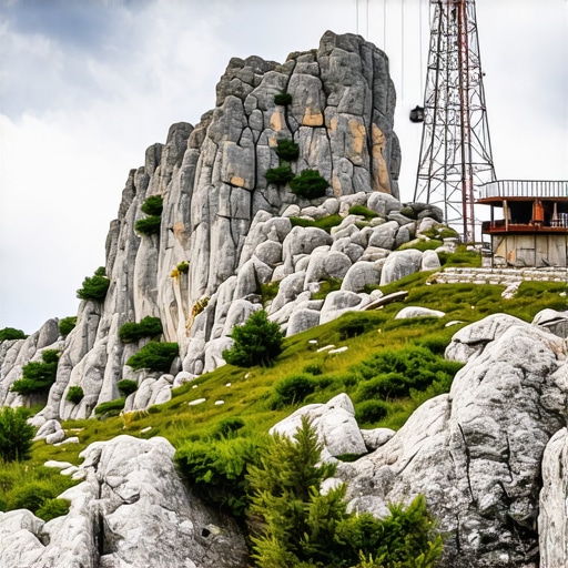 Planina Klekovača uspon na vrh sa vojnim objektom